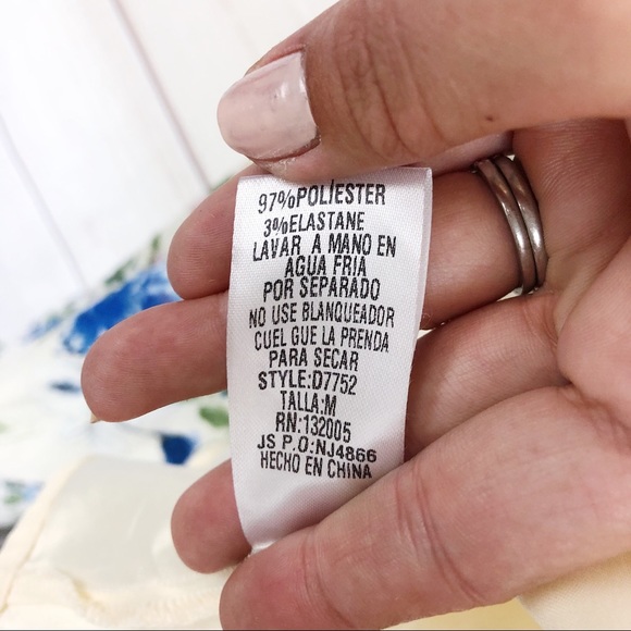 Entro White Floral Low High Maxi Occasion Dress M - Picture 7 of 9